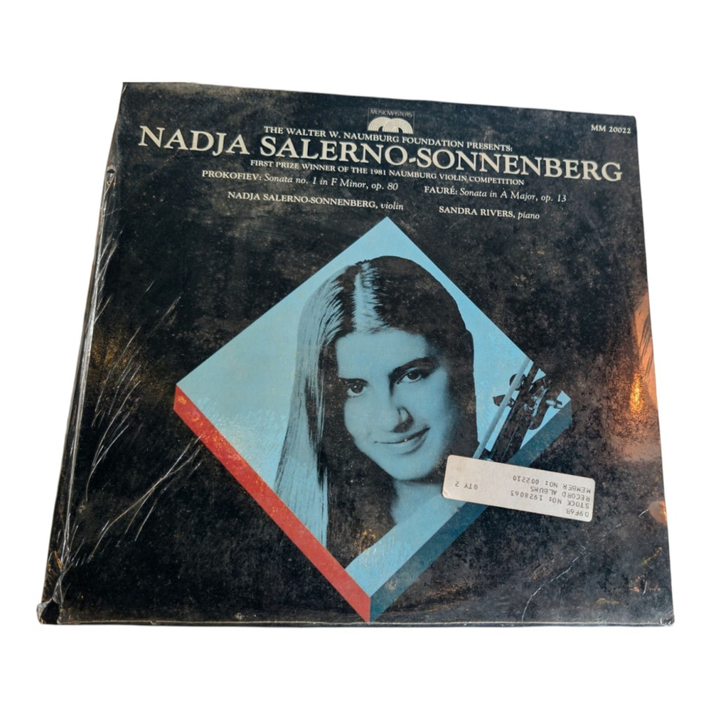 Nadja Salerno-sonnenberg 1982 Rare Vinyl LP. Prokofiev. Sealed.